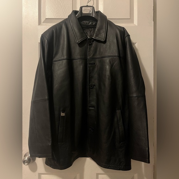 HBO | Jackets & Coats | Vintage The Sopranos Hbo Leather Jacket Black ...